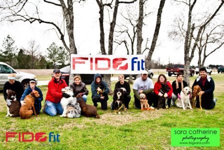 FidoFit is a unique exercise program for people of all fitness levels and their dogs.