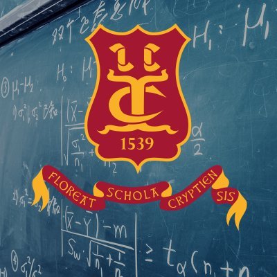 Maths at @TheCryptSchool, a co-educational grammar school founded in 1539.