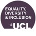 UCL Equality, Diversity & Inclusion (@UCLEqualities) Twitter profile photo