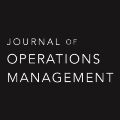 Journal of Operations Management Profile