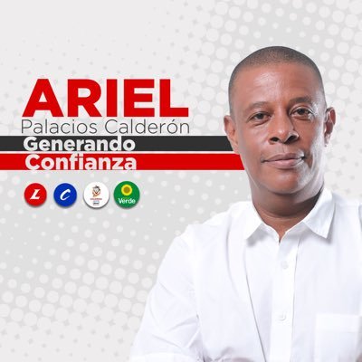 Candidato a la Gobernación del Chocó 2020-2023 coavalado por Partidos Liberal, Conservador, Verde