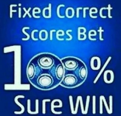 we offer fixed match are 100% sure and guarantee Dm for more details