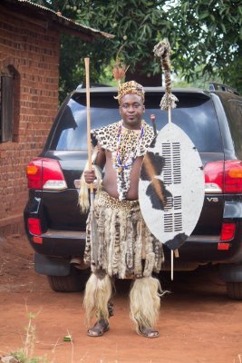 His Majesty Inkosi Ya Makhosi Mmbelwa V. The King of the Mzimba Ngoni of the Northern Malawi.