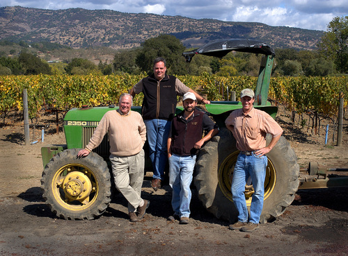 In 1969 Jay Corley came to Napa Valley to produce world class wines. Today Kevin, Chris and Stephen produce limited edition estate grown wines. Cheers!
