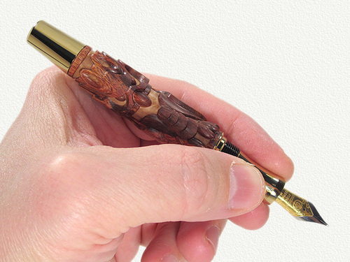 PenSculpture's profile picture. Working in the spirit of traditional craftsmanship, I am also an engineer, aiding in my work is technology of my own.