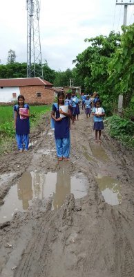 This account is related to Road related problem at Balua Bazar Ward No-06, Block-Chhatapur and Bishanpur Shivran , Ward No-06, Block-Basantpur