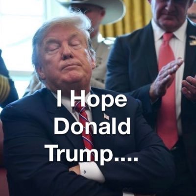 Donald Trump, I Hope....