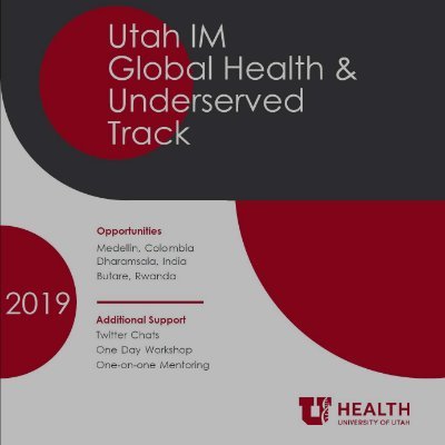 Account for University of Utah Internal Medicine Global Health and Undeserved Track. @utahimcmrs @uofuhealth
