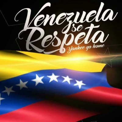 Orgullosa de ser venezolana y chavista 100 %