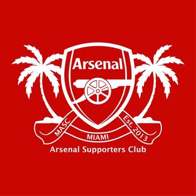 The Official Miami Supporters Club of Arsenal F.C. We watch every game at American Social in Brickell! Subscribe to our e-mail list at https://t.co/is8sbasWRR