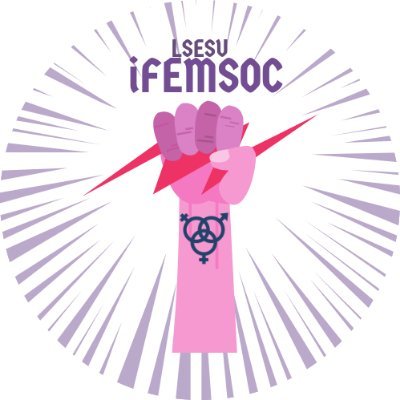 LSESUIFemSoc's profile picture. IFem Soc is your feminist community at the LSE! We co-create an inclusive, safe, intellectually nurturing space for everybody seeing (or ready to see) the world