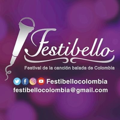 FESTIBELLO, festival de la canción balada en Colombia, certamen musical que busca promover y fortalecer los talentos de los artistas Colombianos.