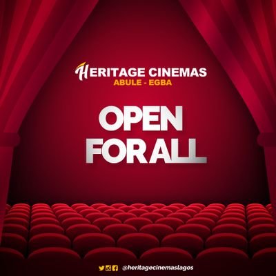 Welcome to Heritage Cinemas & Entertainment Centre 117A, Lagos-Abeokuta Express way, U-turn Abule-Egba.