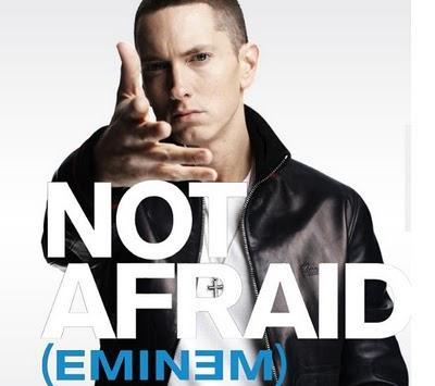 the best rapper in the world ''EMINEM'' I'm not afraid.