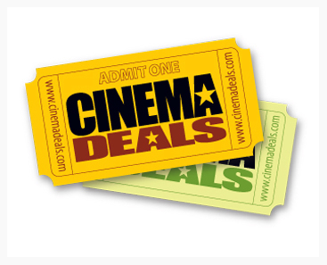 50% off Movie Tickets. Signup for a CinemaDeals account today and get $6 movie tickets to see any movie, 3D movie, or IMAX show!
