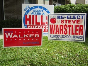 Hi we are a graphics company that creates different signs for political, personal, and etc. use. 
texasyardsigns@gmail.com