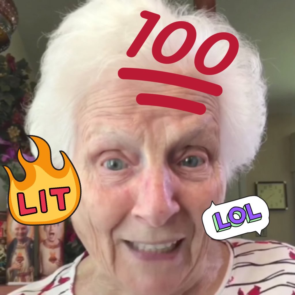 I’m just your regular old grandma and I wanted to make a social media page and post what I want. My grandkids told me about Twitter I like to laugh at memes. 😂