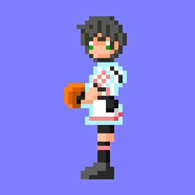 黒髪ロングのストレートで天然が好きなへたれプログラマー
ドット絵とか打ったり打たなかったり