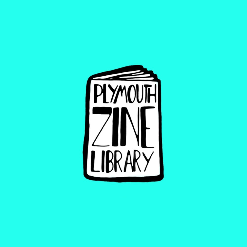 Zine Library in Plymouth, UK. Curated by @midnakit