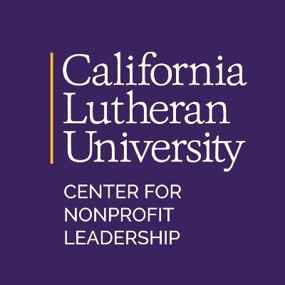 The Center for Nonprofit Leadership
Cal Lutheran University, School for Professional and Continuing Studies.