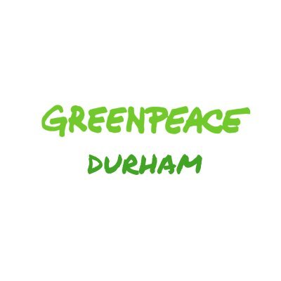 The @GreenpeaceUK group for the #Durham region. Follow us for our campaign news and events. Email greenpeacedurham@gmail.com for more information.