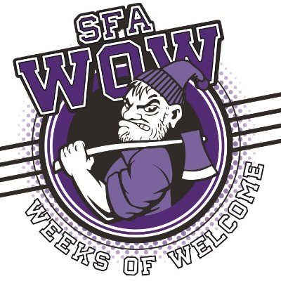 Welcoming new and returning Lumberjacks to campus. WoW is a way to become involved and interact with other SFA students.