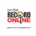 On the Record Online (@ontherecord) artwork