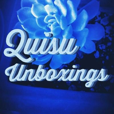 D' Twitter Account for the Quisu Unboxings💙 Link: https://t.co/Moo5IDBad0