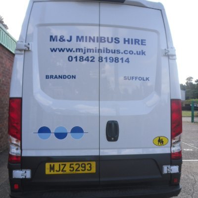 Minibus Hire in the Market town of Bury St Edmunds and Brandon, Suffolk.