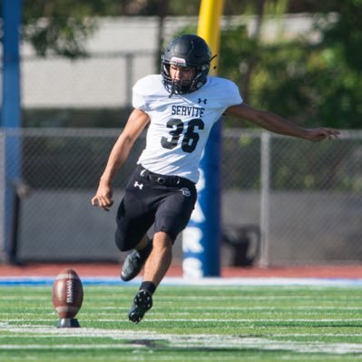 SERVITE HS// CLASS OF 2021 4.5⭐️ punter on @Chris_Sailer// 6 foot 180 pounds | 3.6 GPA | #Teamsailer