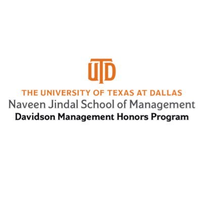 Official Twitter page of the Davidson Management Honors Program (DMHP) in UT Dallas' Naveen Jindal School of Management.