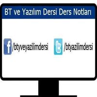 BtveYazilimDersi (@btyazilimdersi) 's Twitter Profile