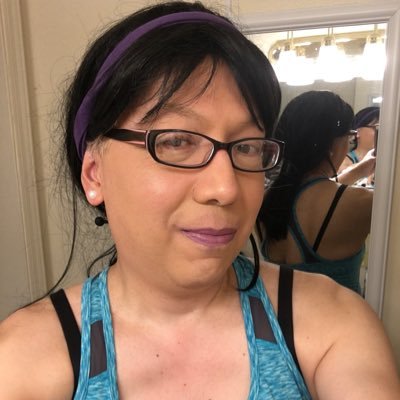 Mature trans lady who is finally allowing her true self to show after wearing a male costume for too many years. Profile pic is me!