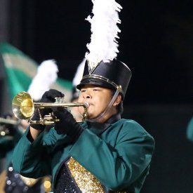 We are the Long Beach Poly Marching Unit.