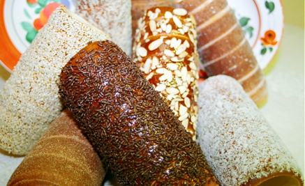 We sell Tulnic, Romanian sweet bread in Danville California farmers market.