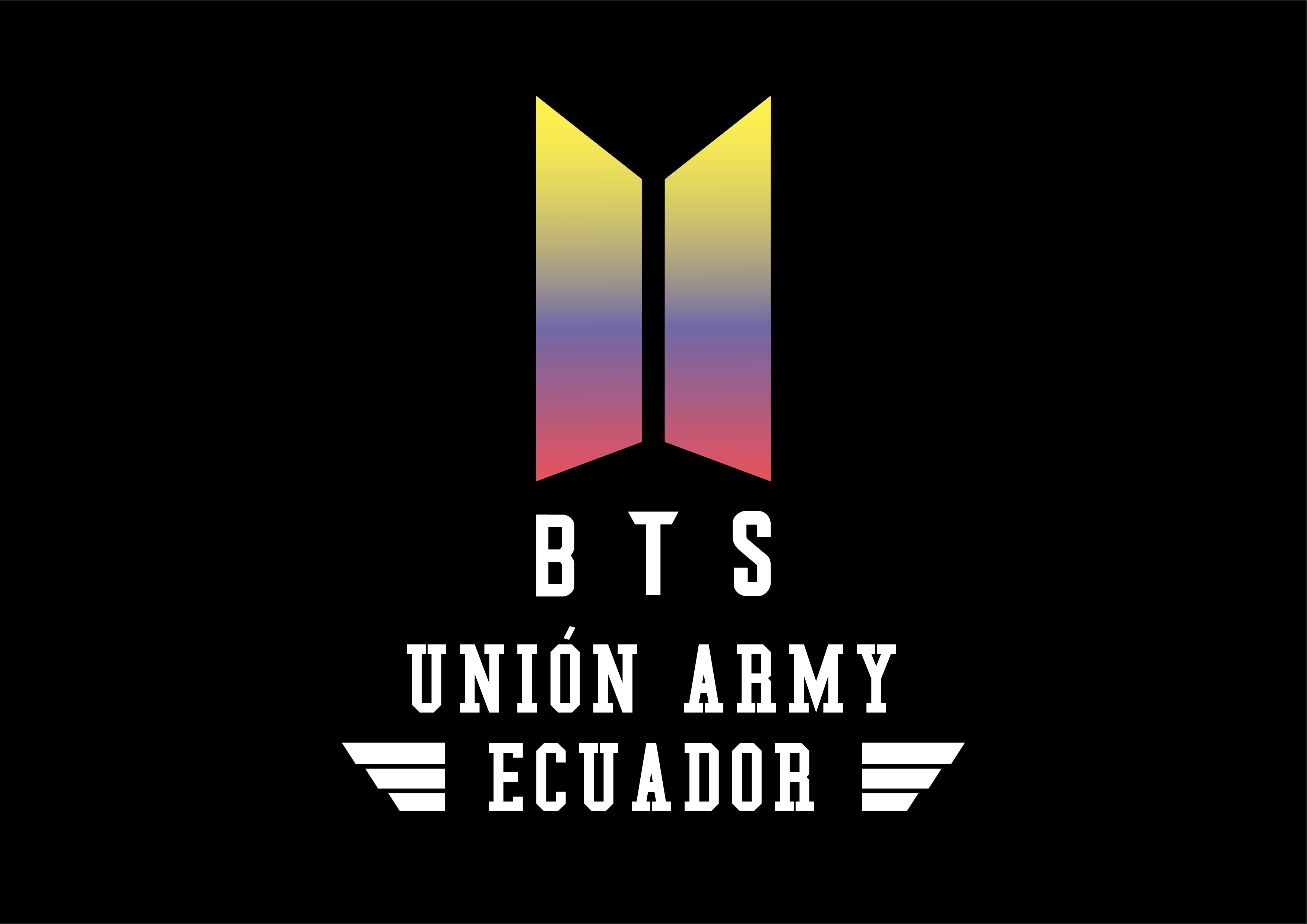 WE LOVE @BTS_twt Unión de sedes ecuatorianas para apoyar a BTS y ARMY en Comebacks+Votaciones+Proyectos+Streaming. Los quiero más que ayer y menos que mañana♥