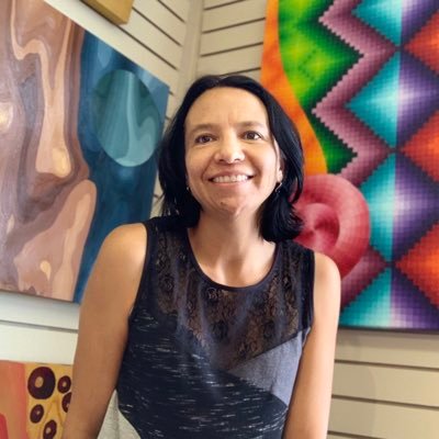 Abstract Art Works on display at Amapola Gallery 205 Romero St. Old Town Albuquerque, NM.