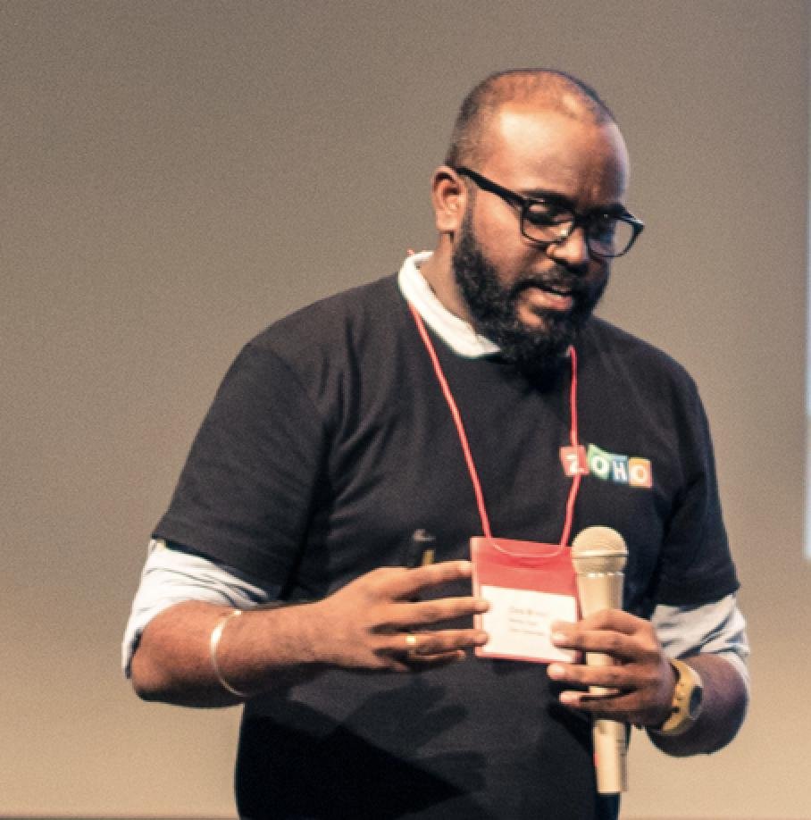 Public Speaker, Zoho Product Specialist & Trainer, Love Zoho