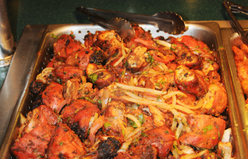 Welcome to the biggest / best Indian buffet in Atlanta. Large private event room is available. 
678-393-3131
4305 State Bridge Rd,#108 
Alpharetta, GA 30022