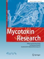 Official Journal of the Society for Mycotoxin Research