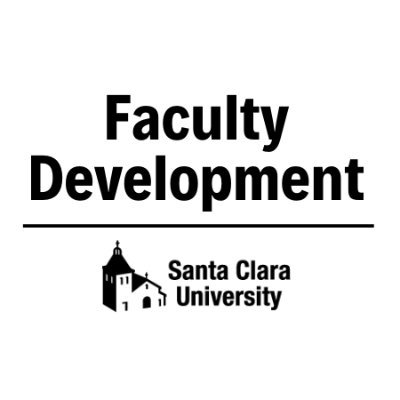 We serve faculty of all appointment types at @SantaClaraUniv by supporting and promoting effective teaching, faculty scholarship, and professional development