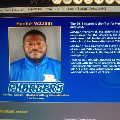 Coach H.C Mcclain