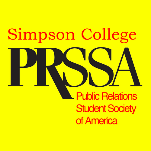 SimpsonPRSSA's profile picture. Simpson College Public Relation Student Society of America. Located @ Simpson but Promoting the World!