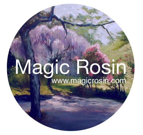 Magic Rosin, fine rosin for violin, viola, cello, bass