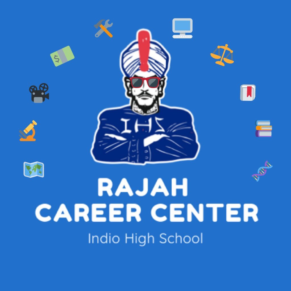 The Rajah Career Center at Indio High School provides a dedicated space, resources and assistance for students to research colleges and careers.
