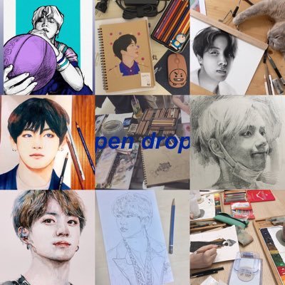 PENDROP_ARMY's profile picture. [PENDROP] 방탄소년단 아미들의 드로잉 모임🎨 #펜드롭 #아미드로잉모임