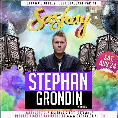 sashayottawa's profile picture. Ottawa's largest gay seasonal party! Tickets: https://t.co/pCoA36w87v