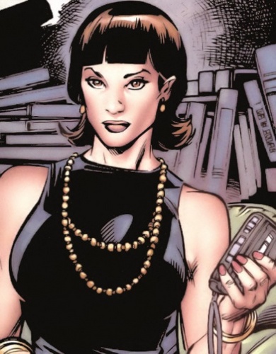 Secretary/girl friday/force of nature.