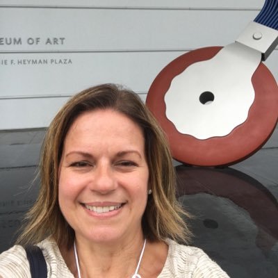 MayraViale's profile picture. Dual Language teacher, mother of three-really of four or eighteen while in school