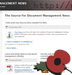The Source for document management related news, updated daily